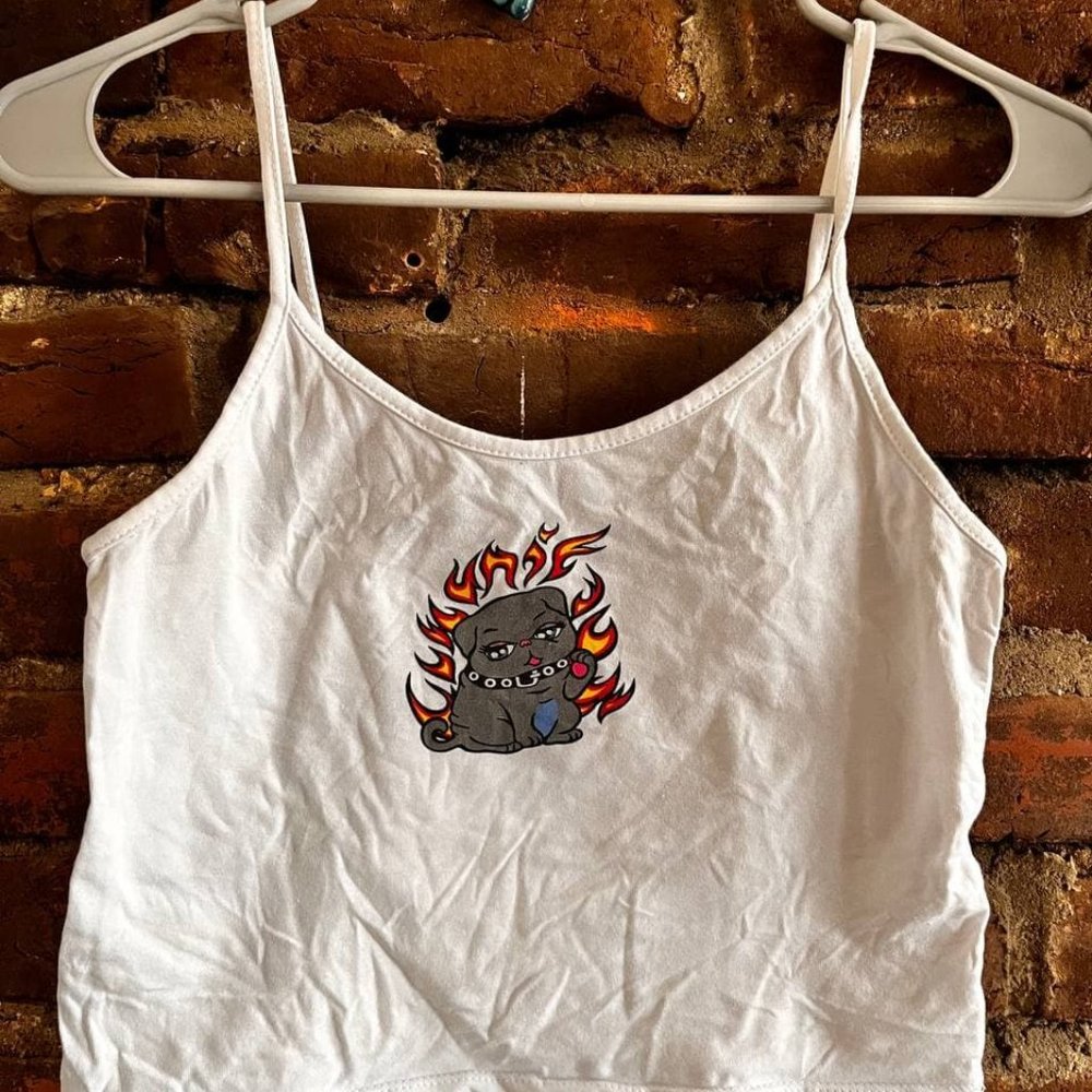 Sleeveless Crop Top